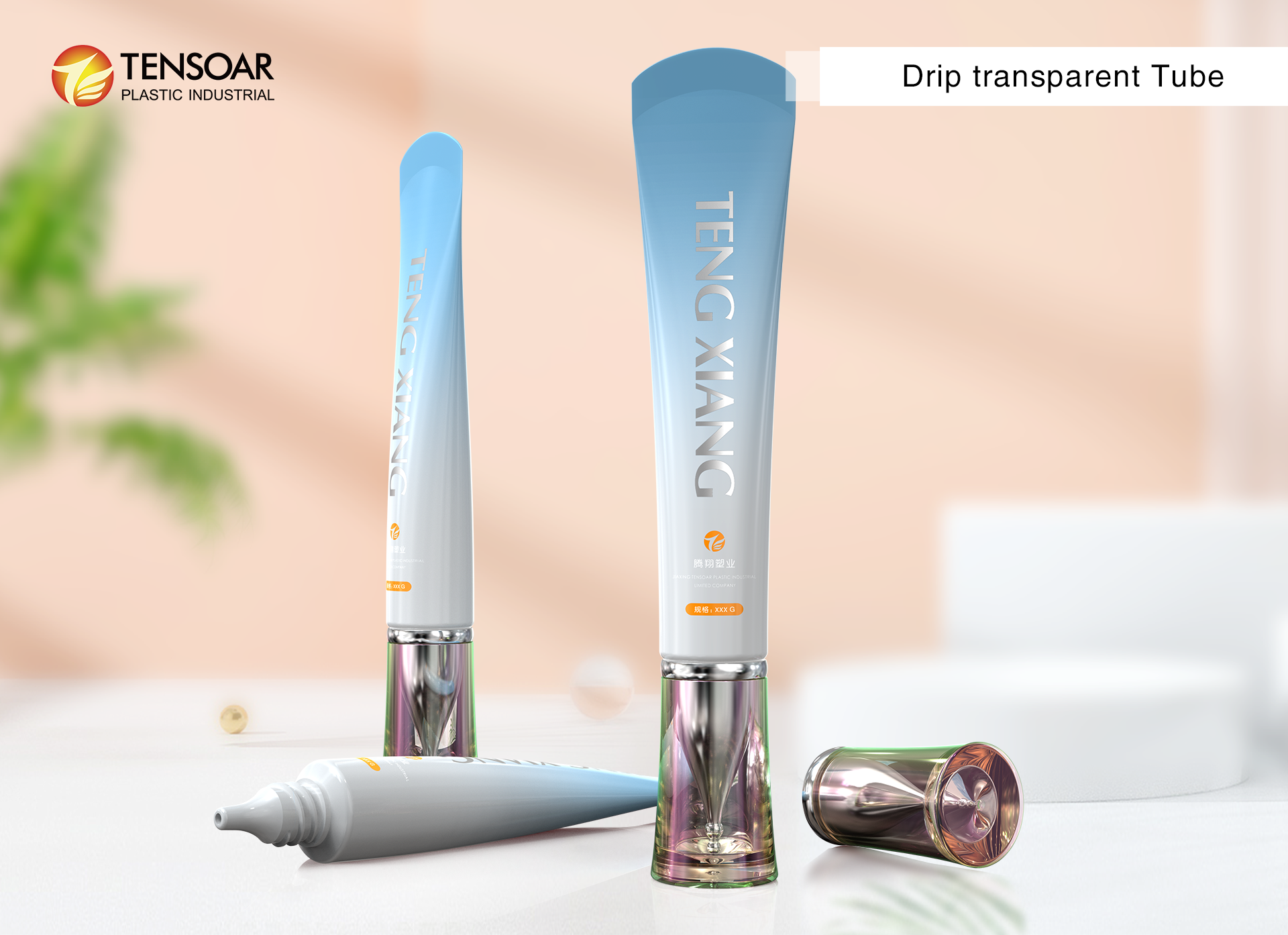 Drip transparent tube